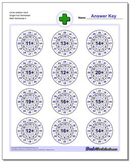 Addition Worksheets