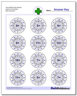 Addition Worksheets