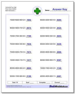 Addition Worksheets