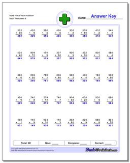 Addition Worksheets