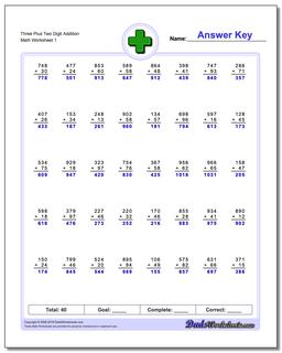 Addition Worksheets