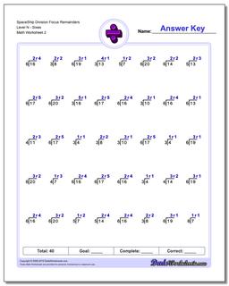 Division Worksheets