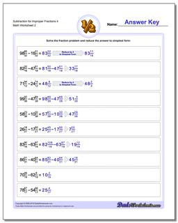 Fraction Subtraction
