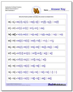 Fraction Subtraction