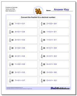 Fractions as Decimals