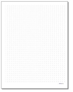 Graph Paper Large Dot