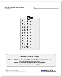Multiplication Table