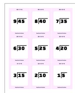 Printable Flash Cards