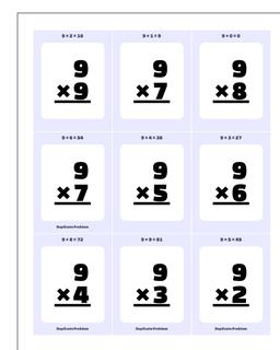 Printable Flash Cards