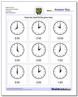 Telling Analog Time