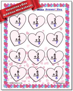 Valentine's Day Worksheet
